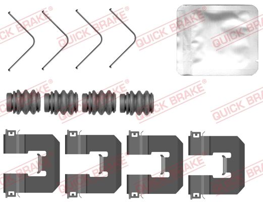 Zestaw akcesoriów, klocki hamulcowe QUICK BRAKE 109-0160