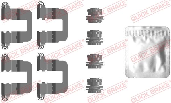 Zestaw akcesoriów, klocki hamulcowe QUICK BRAKE 109-0106