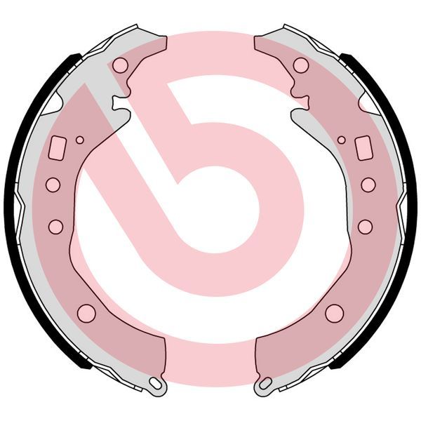 Zestaw szczęk hamulcowych BREMBO S 83 571
