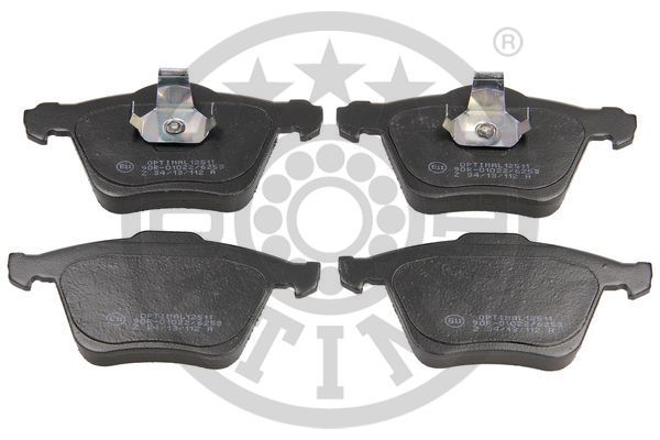 Zestaw klocków hamulcowych, hamulce tarczowe OPTIMAL BP-12511
