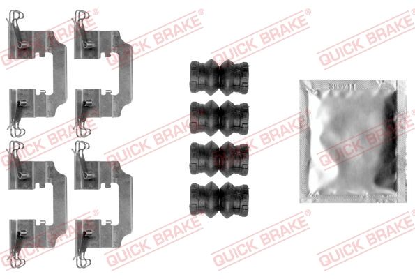 Zestaw akcesoriów, klocki hamulcowe QUICK BRAKE 109-0008