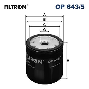 Filtr oleju FILTRON op 643/5