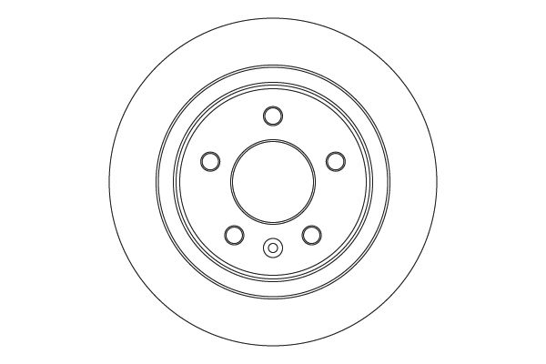 Tarcza hamulcowa TRW DF6993