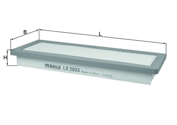 Filtr powietrza KNECHT LX 2033