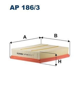Filtr powietrza FILTRON ap 186/3