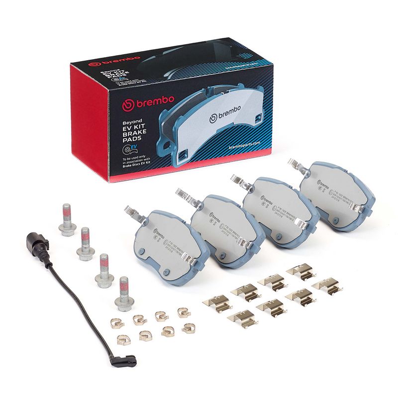 Zestaw klocków hamulcowych, hamulce tarczowe BREMBO P 85 192E