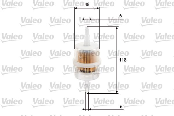 Filtr paliwa VALEO 587011