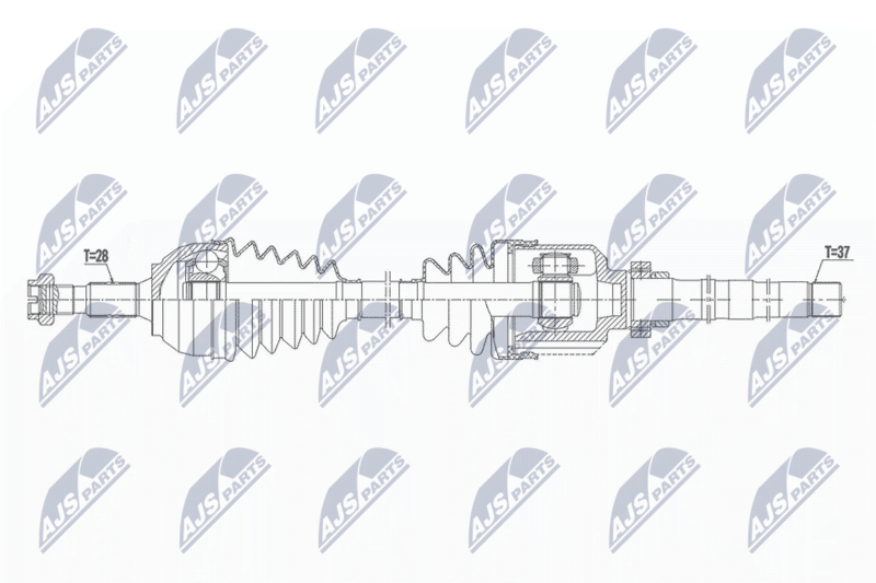 Wał napędowy NTY NPW-PE-053