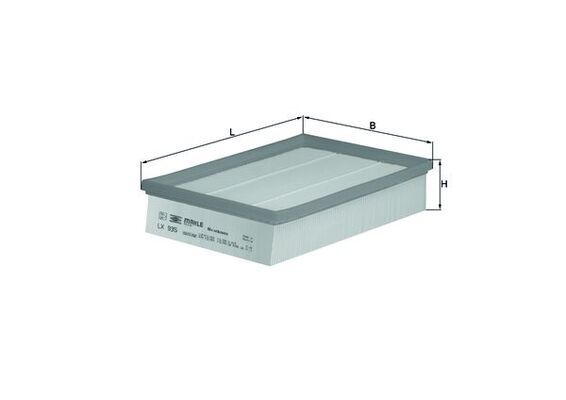 Filtr powietrza KNECHT LX 935