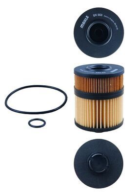 Filtr oleju KNECHT OX 563D