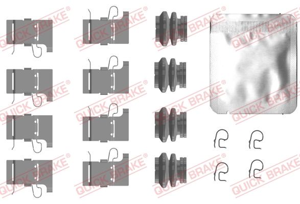 Zestaw akcesoriów, klocki hamulcowe QUICK BRAKE 109-0084