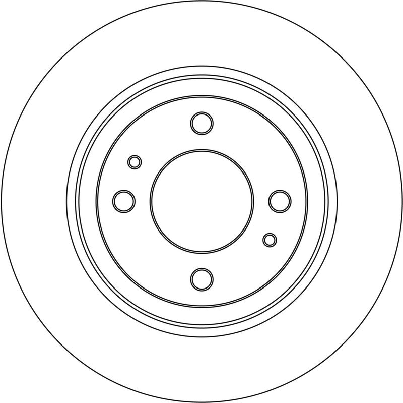 Tarcza hamulcowa TRW DF6561