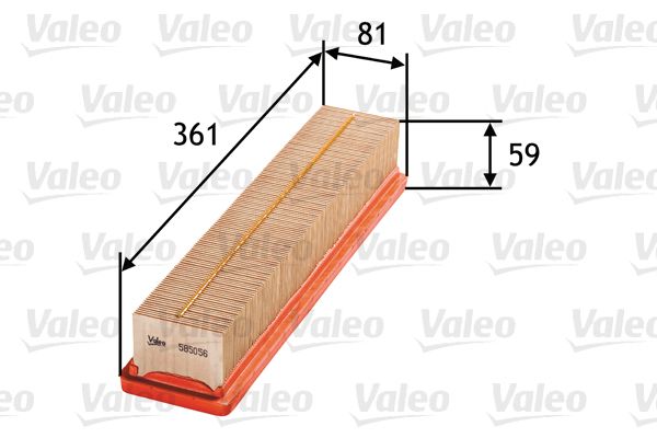 Filtr powietrza VALEO 585056