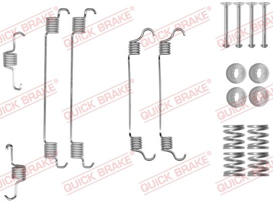 Zestaw akcesoriów, szczęki hamulcowe QUICK BRAKE 105-0820