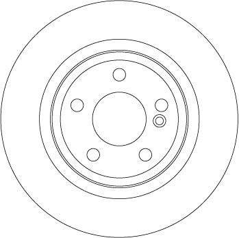 Tarcza hamulcowa TRW DF6634