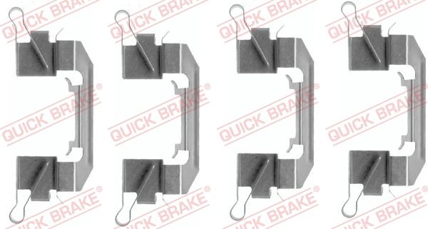 Zestaw akcesoriów, klocki hamulcowe QUICK BRAKE 109-1626