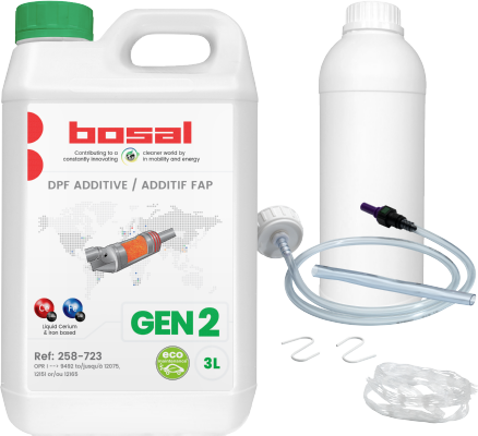 Dodatek, regeneracja filtra cząstek sadzy / cząstek stałych BOSAL 258-723