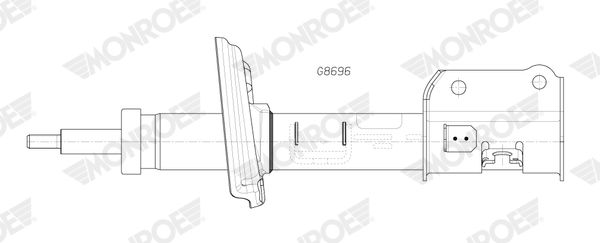 Amortyzator Monroe G8696