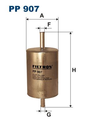 Filtr paliwa FILTRON pp 907
