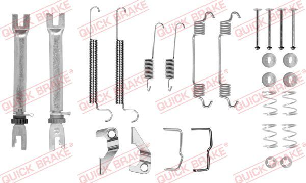 Zestaw akcesoriów, szczęki hamulcowe QUICK BRAKE 105-0766S