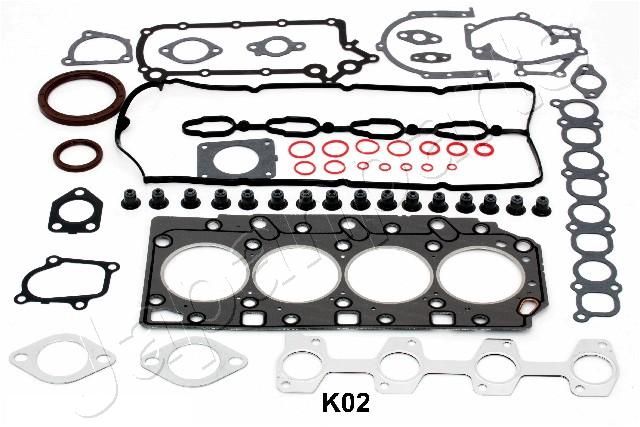Kompletny zestaw uszczelek, silnik JAPANPARTS KM-K02