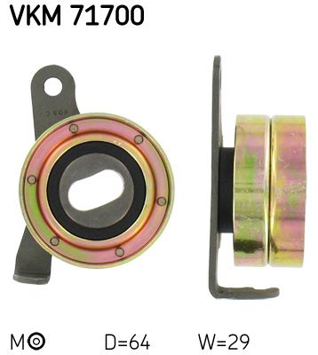 Rolka napinacza, pasek rozrządu SKF vkm 71700