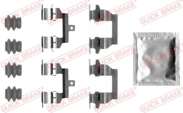 Zestaw akcesoriów, klocki hamulcowe QUICK BRAKE 109-0026