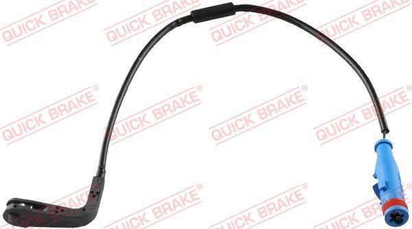 Styk ostrzegawczy, zużycie okładzin hamulcowych QUICK BRAKE ws 0252 a