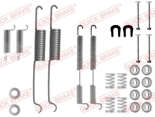 Zestaw akcesoriów, szczęki hamulcowe QUICK BRAKE 105-0518