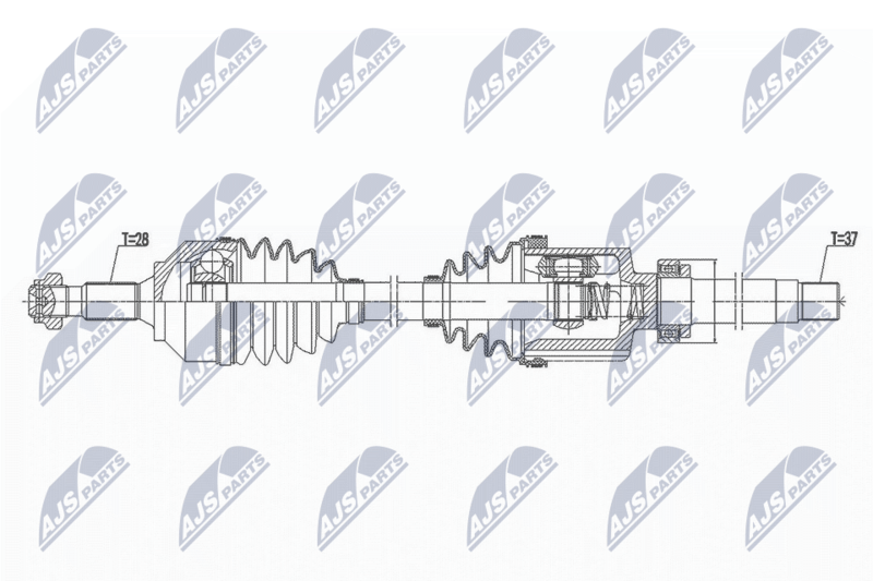 Wał napędowy NTY NPW-CT-099