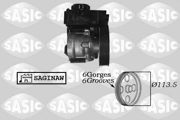 Pompa hydrauliczna, układ kierowniczy SASIC 7070004