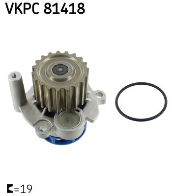 Pompa wody, chłodzenie silnika SKF VKPC 81418