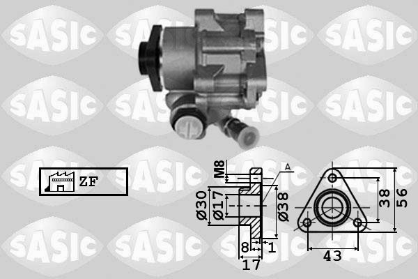 Pompa hydrauliczna, układ kierowniczy SASIC 7076058