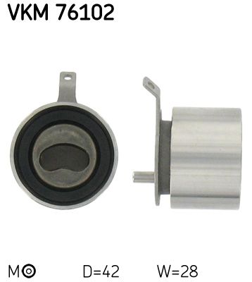 Rolka napinacza, pasek rozrządu SKF VKM 76102