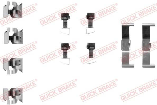 Zestaw akcesoriów, klocki hamulcowe QUICK BRAKE 109-1034