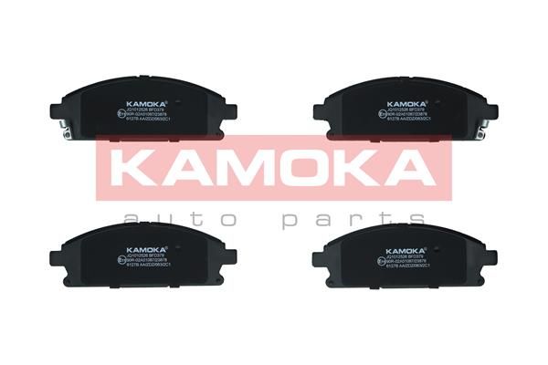 Zestaw klocków hamulcowych, hamulce tarczowe KAMOKA JQ1012526
