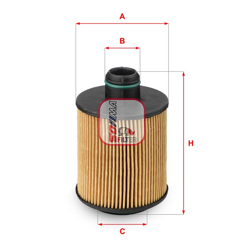 Filtr oleju SOFIMA S 5061 PE