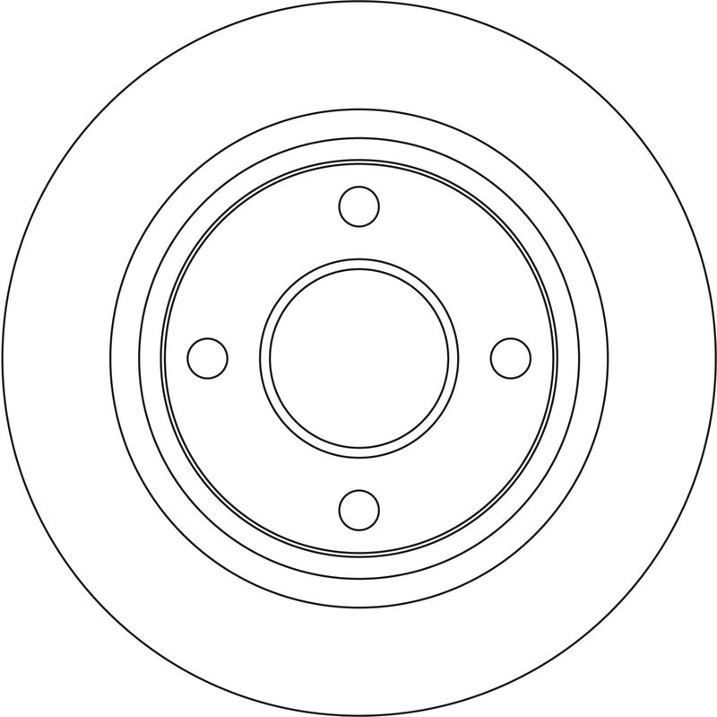 Tarcza hamulcowa TRW DF6759