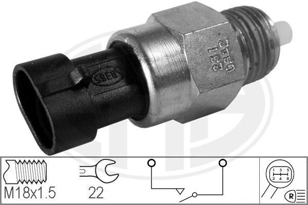 Przełącznik, światło cofania ERA 330258