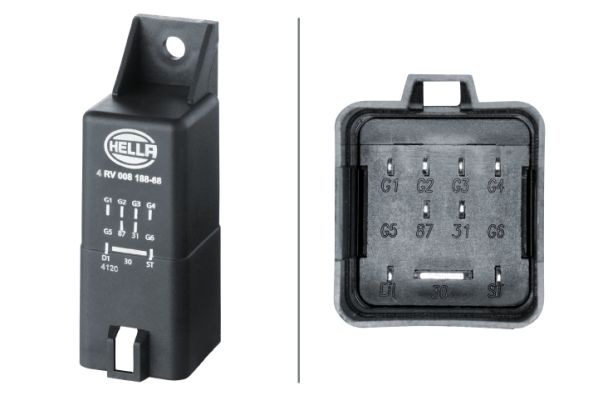 Sterownik, czas żarzenia HELLA 4RV008188-681