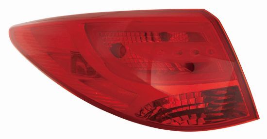 Lampa tylna zespolona ABAKUS 321-1951L-AS