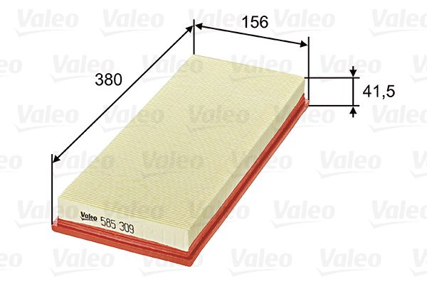 Filtr powietrza VALEO 585309