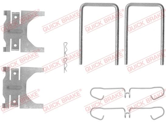 Zestaw akcesoriów, klocki hamulcowe QUICK BRAKE 109-1144