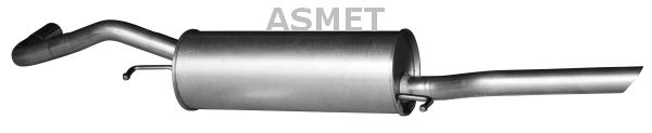 Tłumik końcowy ASMET 06.018