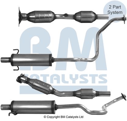 Katalizator BM CATALYSTS BM91617H