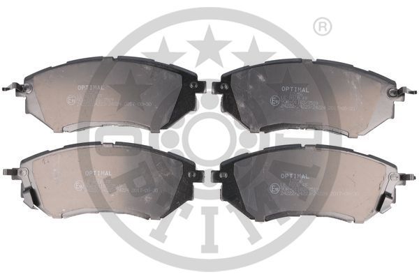 Zestaw klocków hamulcowych, hamulce tarczowe OPTIMAL BP-12256