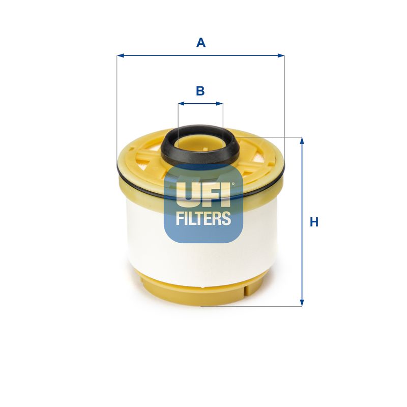 Filtr paliwa UFI 26.045.00