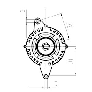 Alternator HC-CARGO F032116727