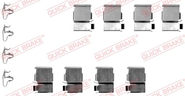 Zestaw akcesoriów, klocki hamulcowe QUICK BRAKE 109-1133