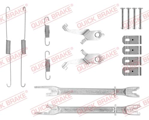 Zestaw akcesoriów, szczęki hamulcowe QUICK BRAKE 105-0888S